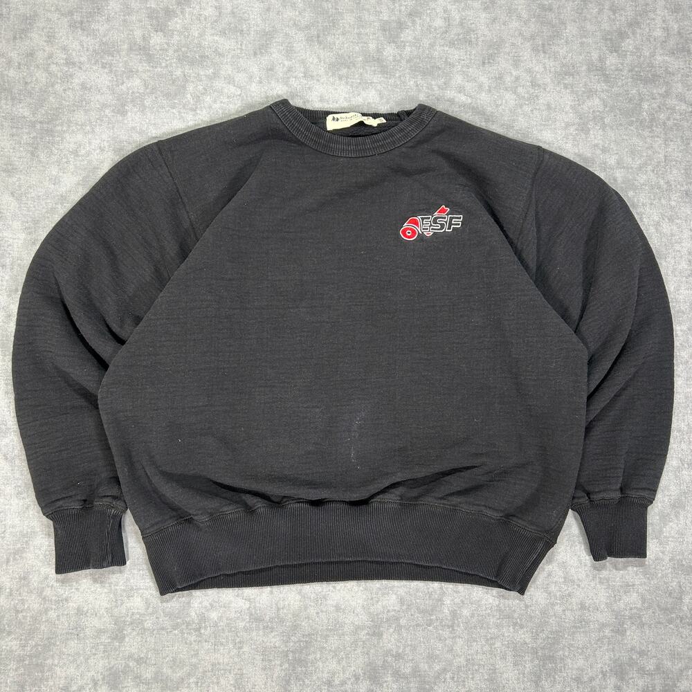 Redwood Classics Heavyweight black athleisure Canada made sweatshirt mens Medium